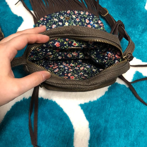 Free People CrossBody Fringed Jeweled Purse - Picture 6 of 8